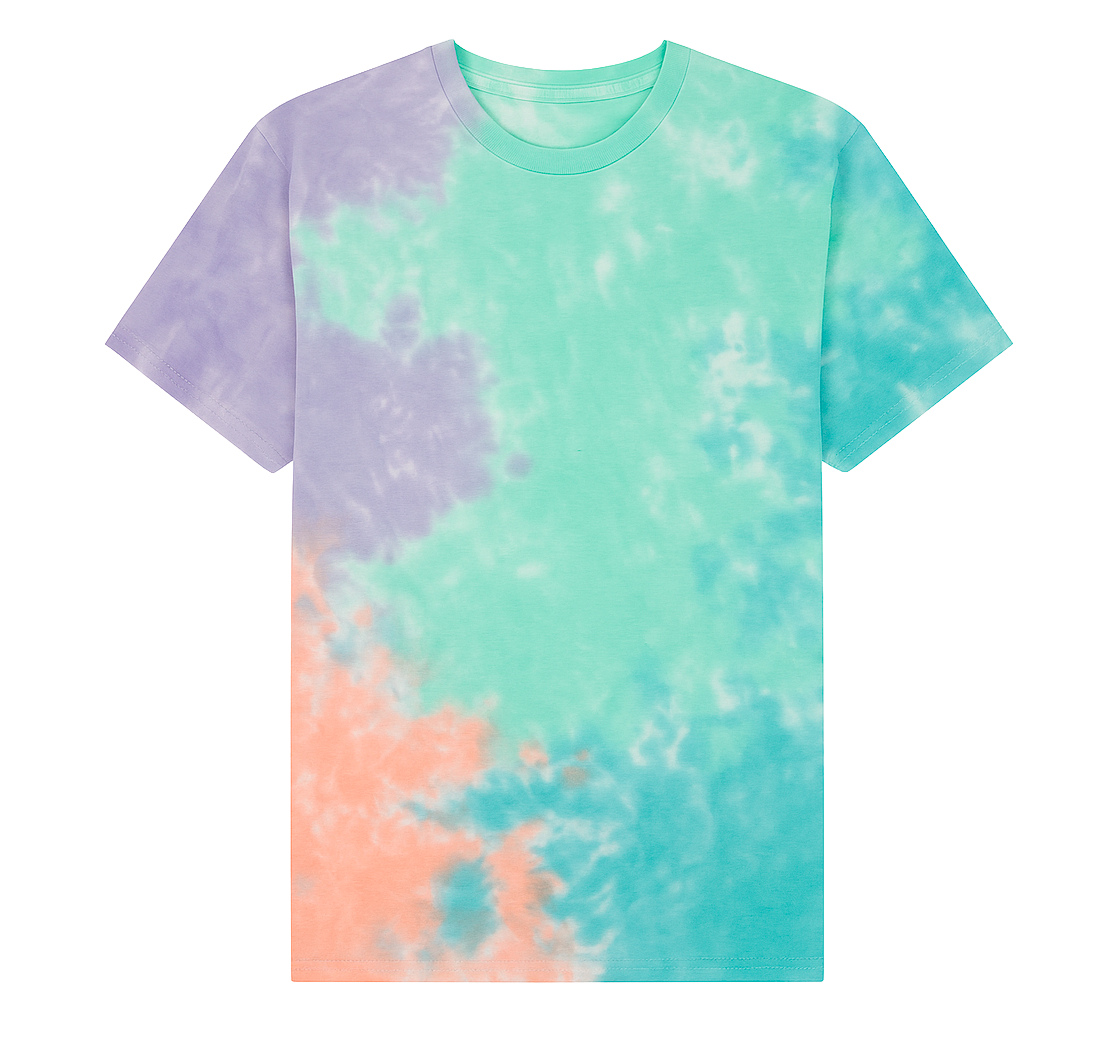 FASHION NOVA BLANK TIE DYE T-SHIRT MULTI - 7PLN81040NV