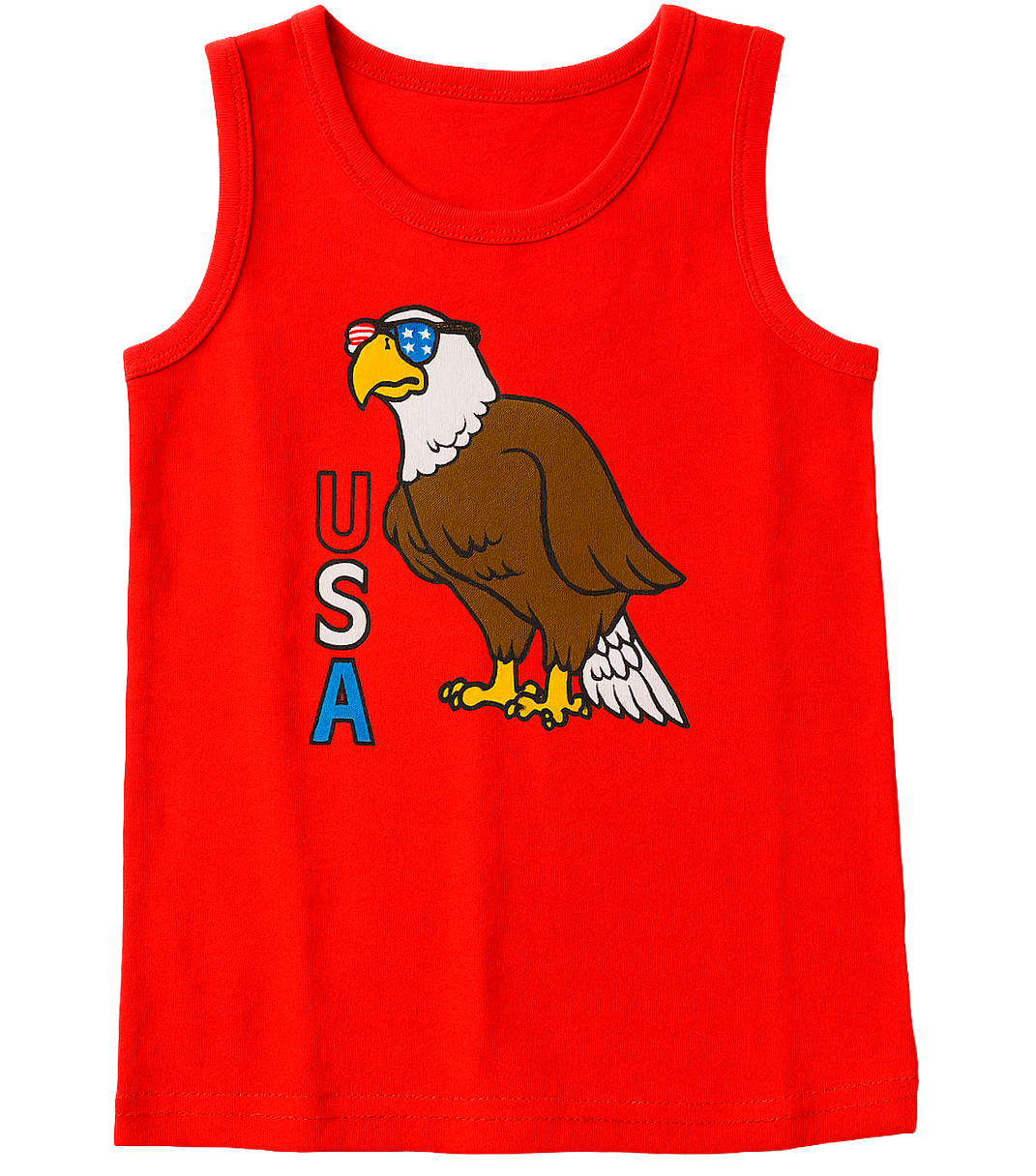 TODDLER ASSORTED USA VERBAGE TANK TOPS ASST - ASSTTT