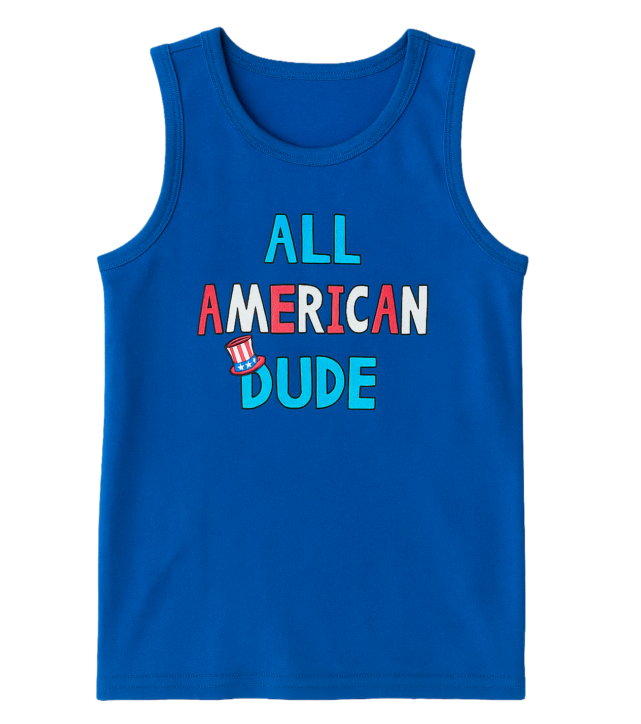 TODDLER ASSORTED USA VERBAGE TANK TOPS ASST - ASSTTT