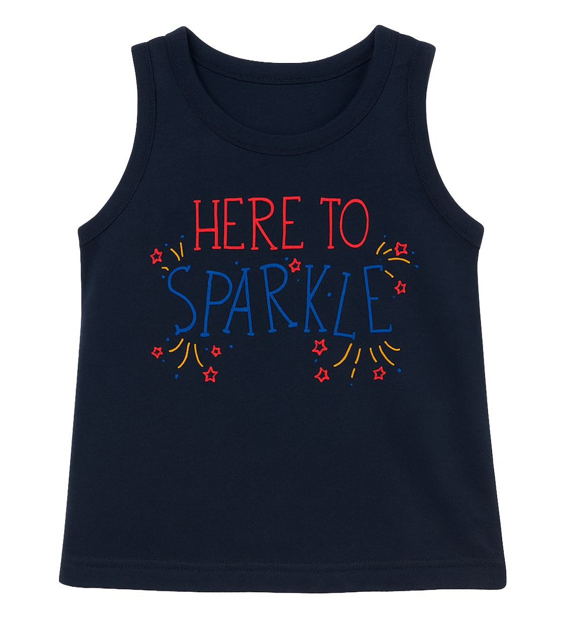 TODDLER ASSORTED USA VERBAGE TANK TOPS ASST - ASSTTT