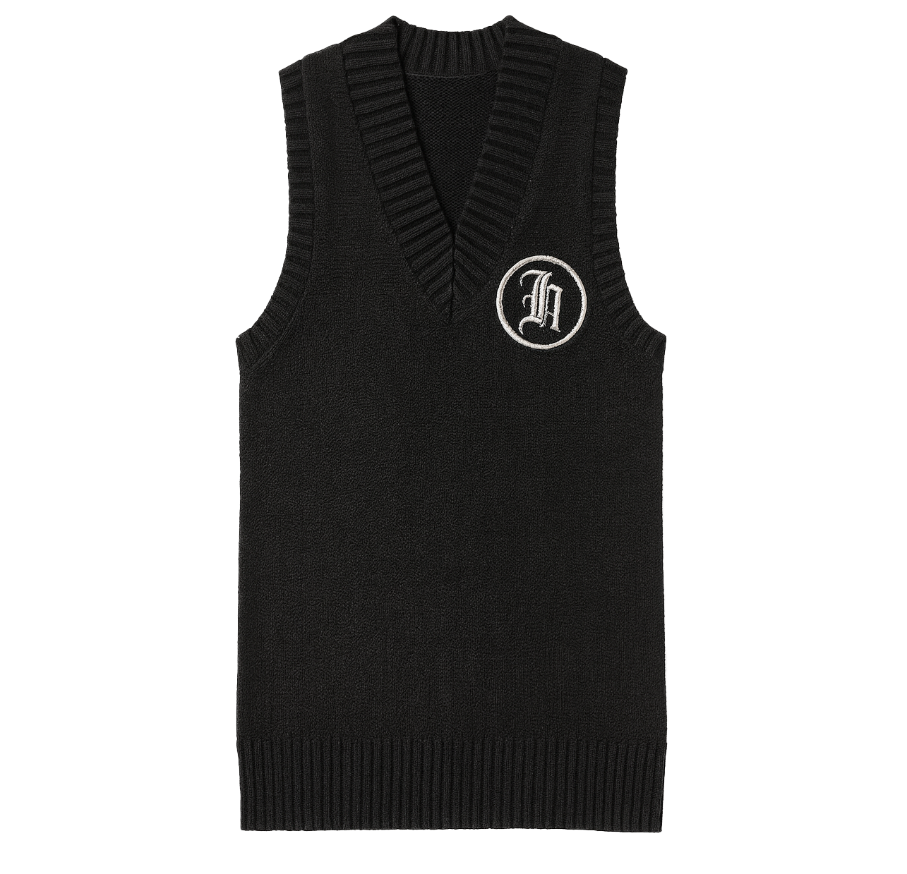 GIRL'S HONOR THE GIFT KNIT SWEATERS DRESS BLACK - KHTG230316