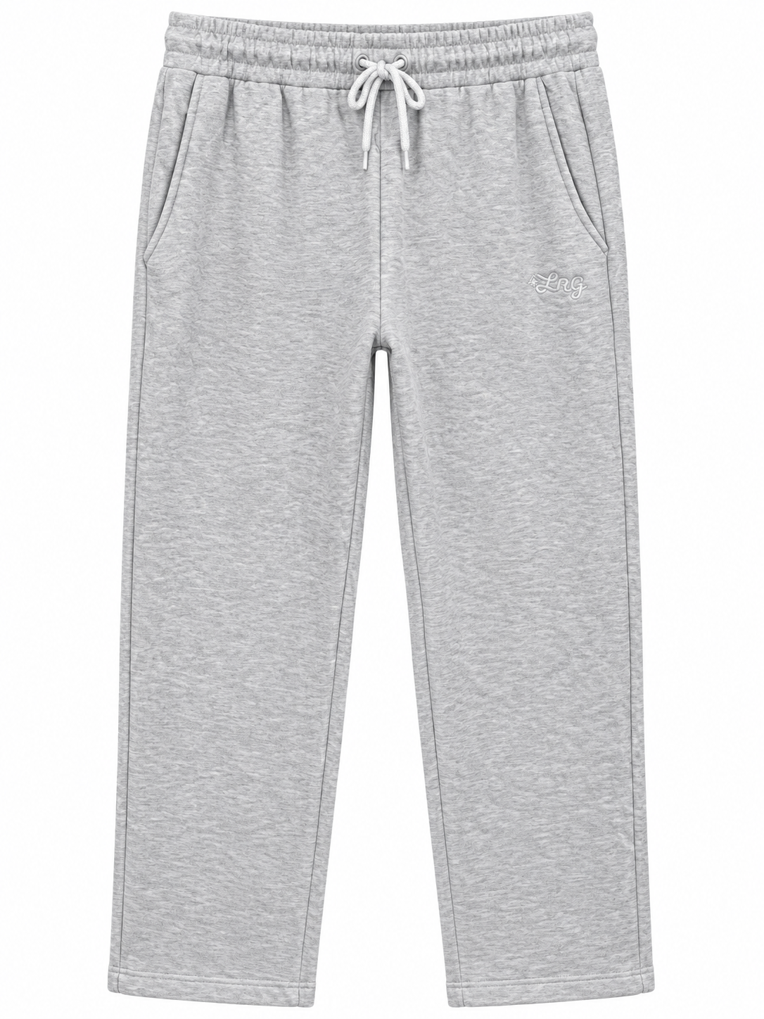 LRG GRAPHIC FLEECE SWEATPANTS PANTS GREY HTR - L48GMMBUR