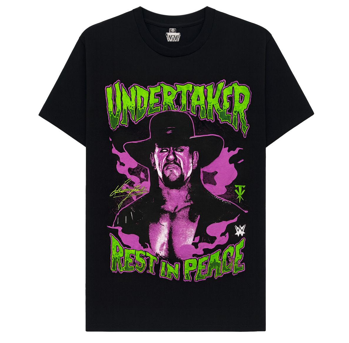 LICENSED WWE UNDERTAKER T-SHIRT BLACK - WXAS4067AR