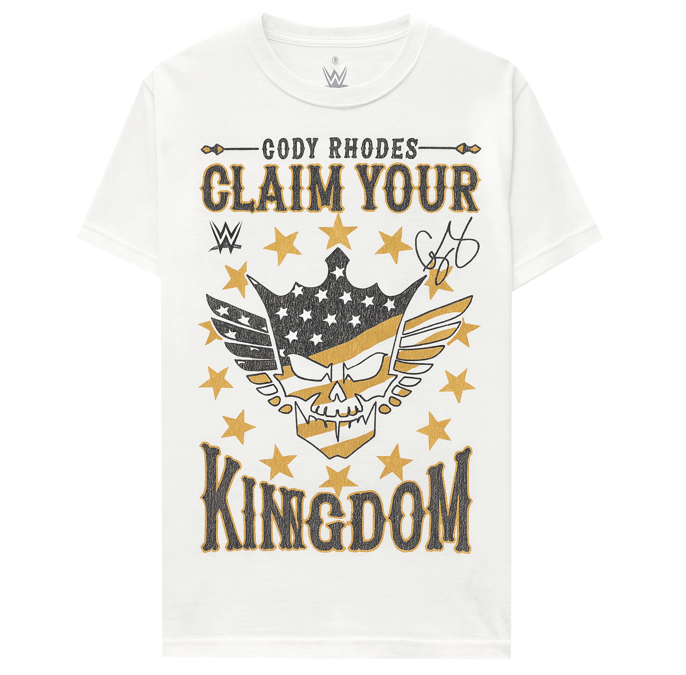LICENSED WWE CODY RHODES T-SHIRT WHITE - WXNS4937FC