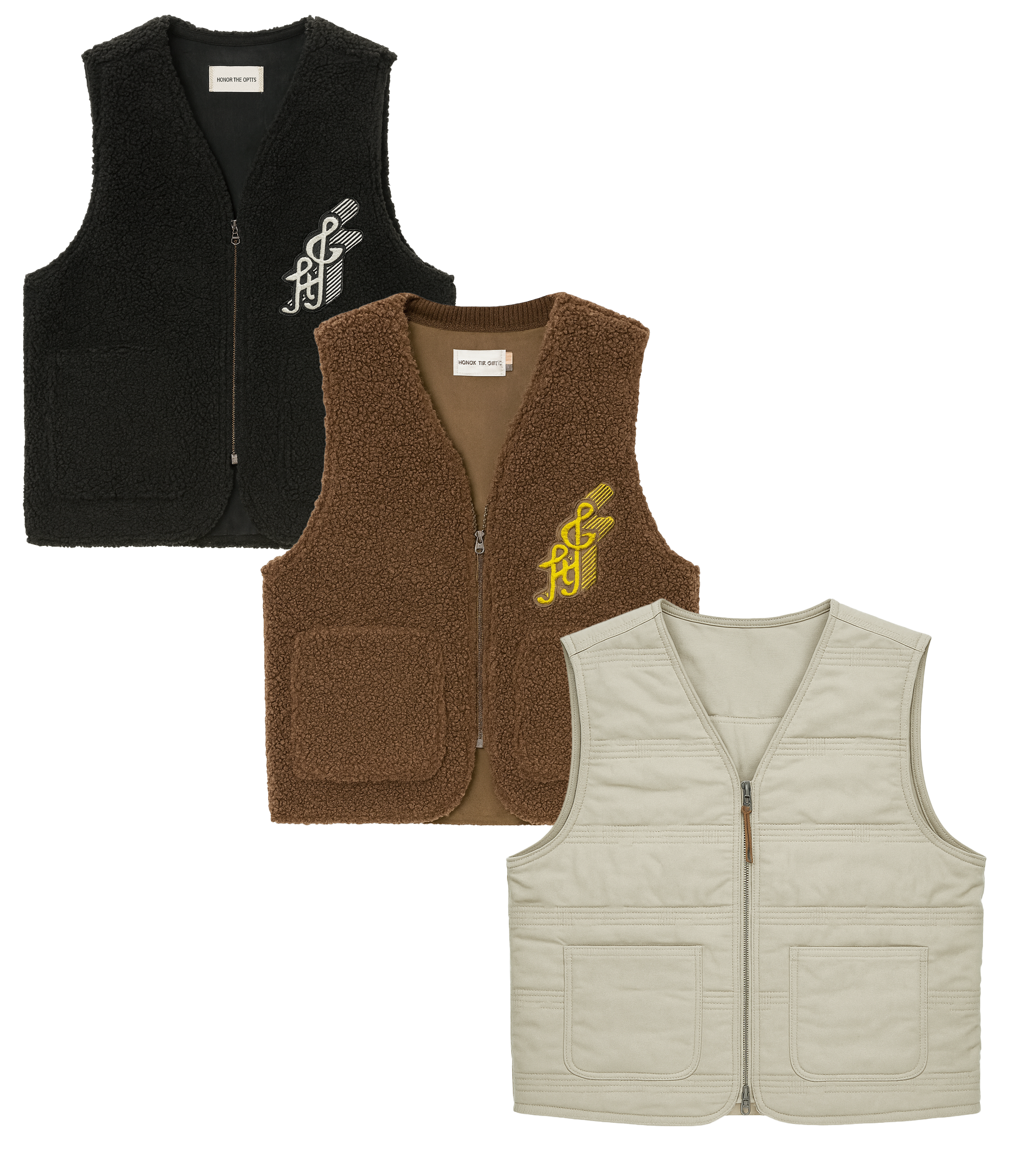 HONOR THE GIFT ASSORTED VESTS ASST - HTGVST0625