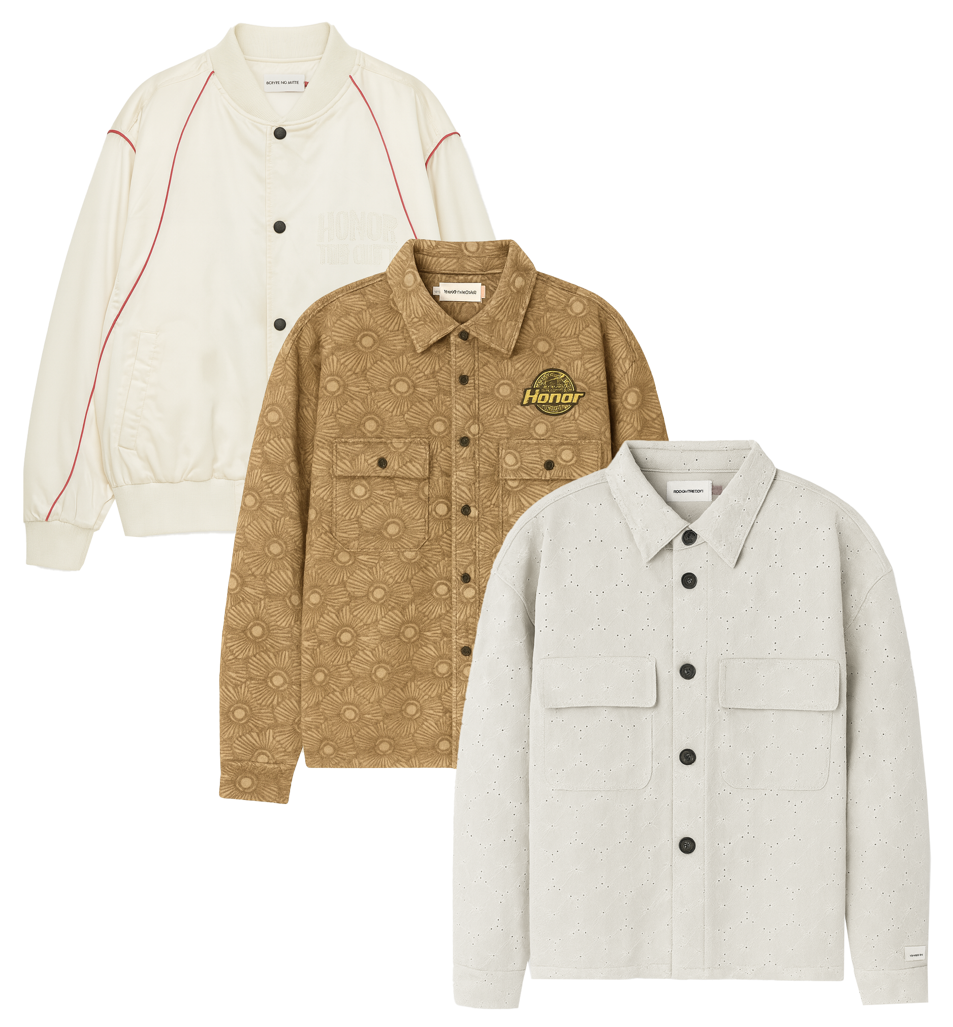 HONOR THE GIFT ASSORTED JACKETS ASST - HTGJKT0625
