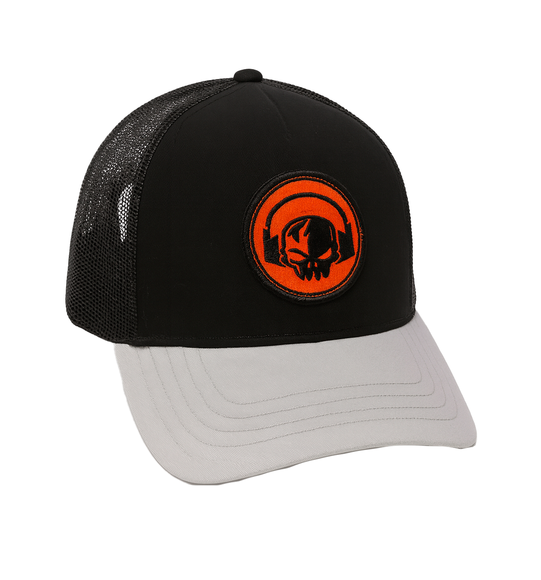 LICENSED D73 HOT WHEELS x LUIS FONSI TRUCKER HAT BLACK - HTW/SKU