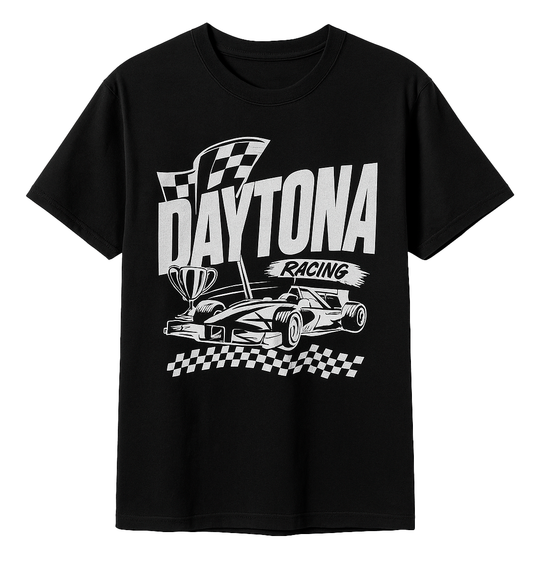 MELROSE PLACE GRAPHIC T-SHIRT BLACK - DAYTONA