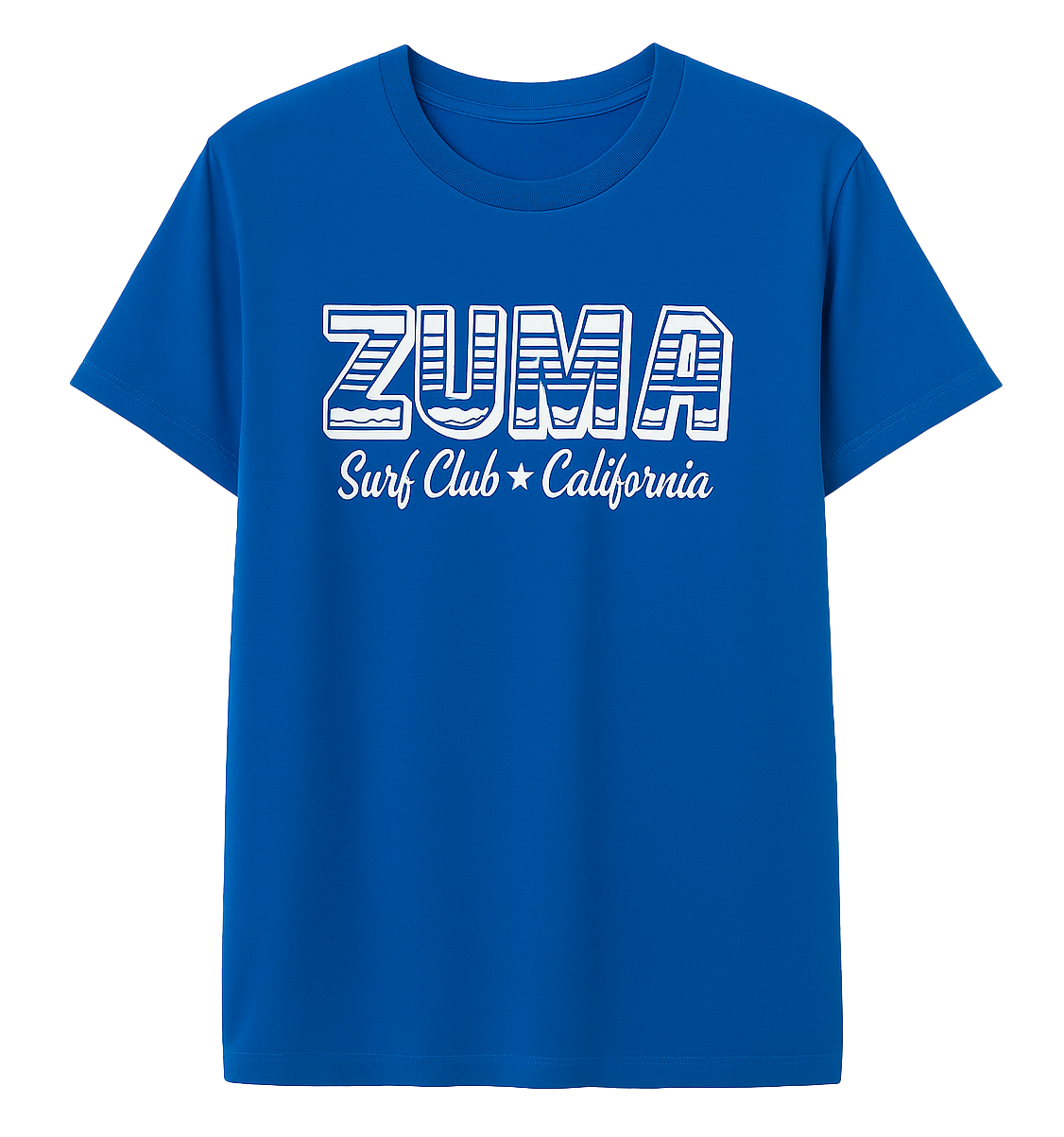 MELROSE PLACE GRAPHIC T-SHIRT ROYAL - ZUMA