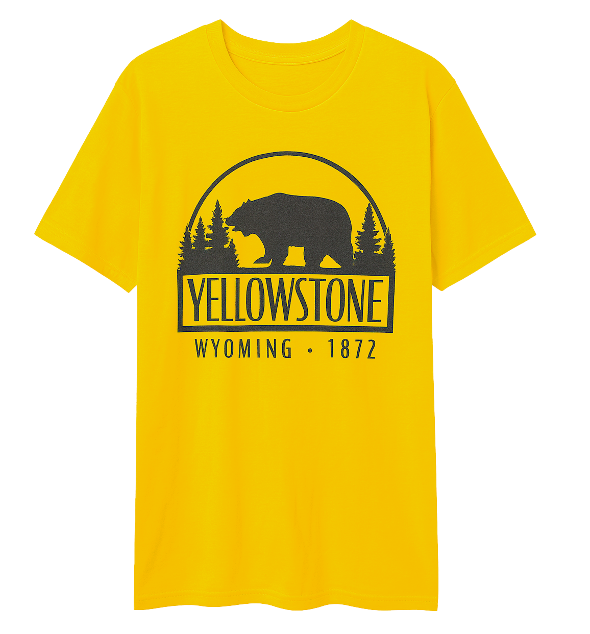 MELROSE PLACE GRAPHIC T-SHIRT GOLD - YELLOWSTONE