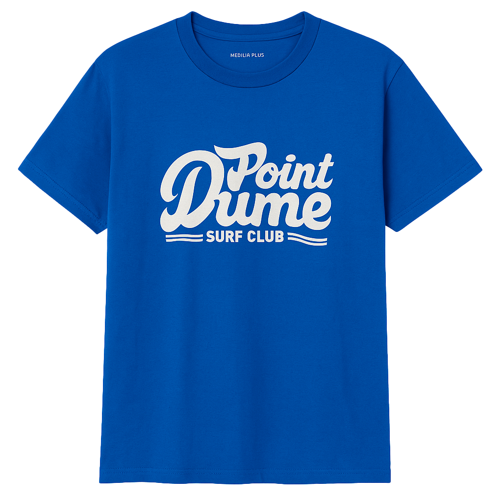 MELROSE PLACE GRAPHIC T-SHIRT ROYAL - POINT DUME