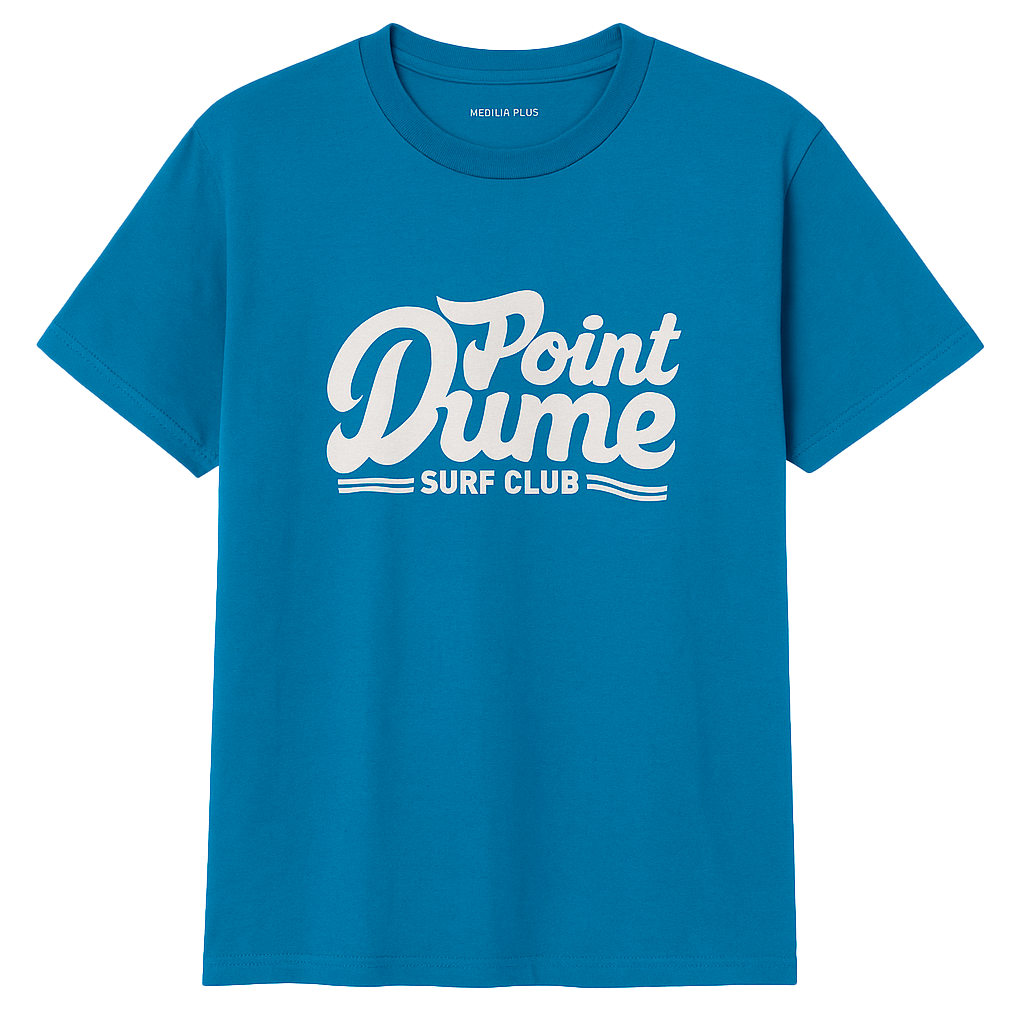 MELROSE PLACE GRAPHIC T-SHIRT BLUE - POINT DUME