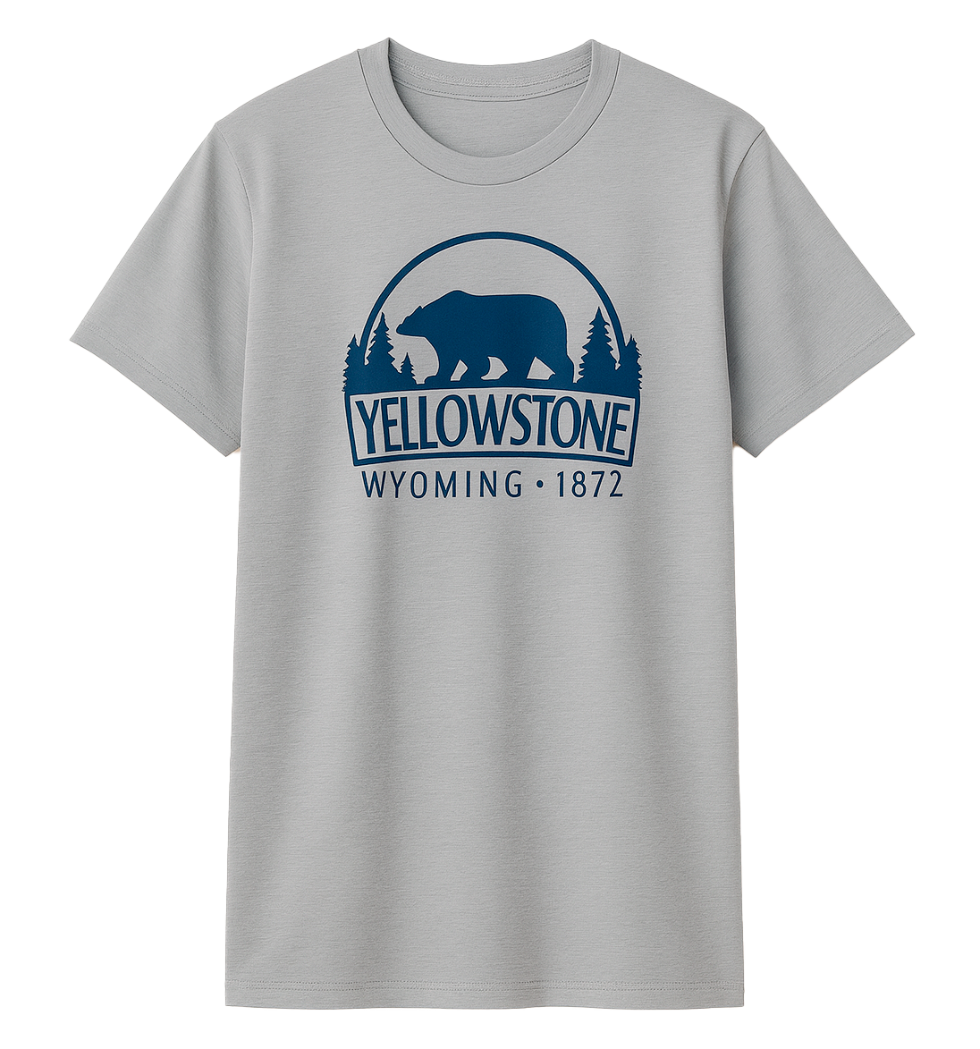 MELROSE PLACE GRAPHIC T-SHIRT GREY - YELLOWSTONE