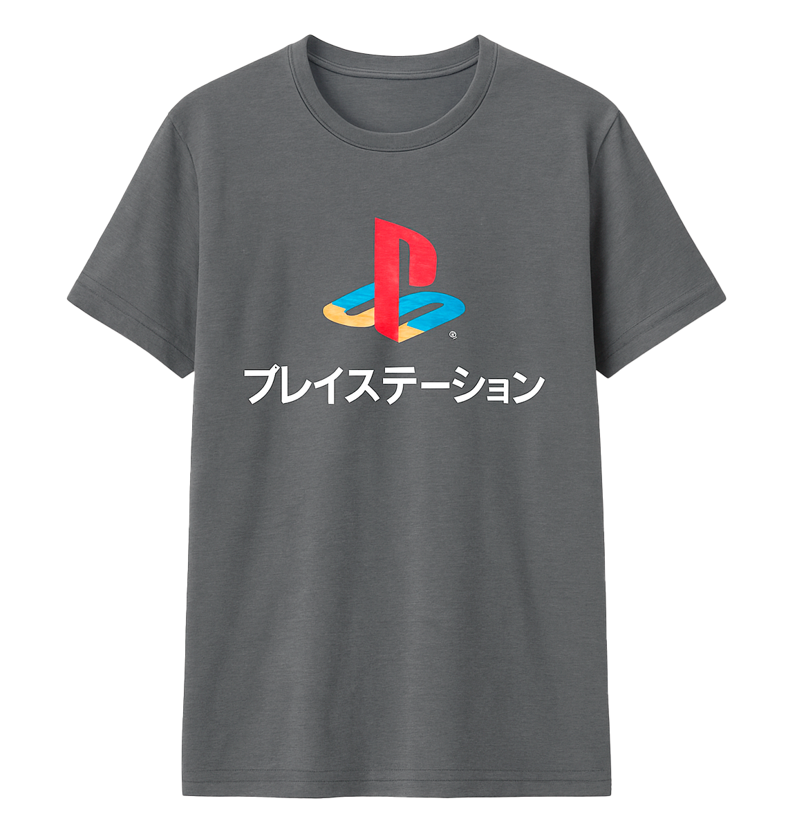 LICENSED PLAYSTATION JAPANESE T-SHIRT CHAR - PSJ028AM