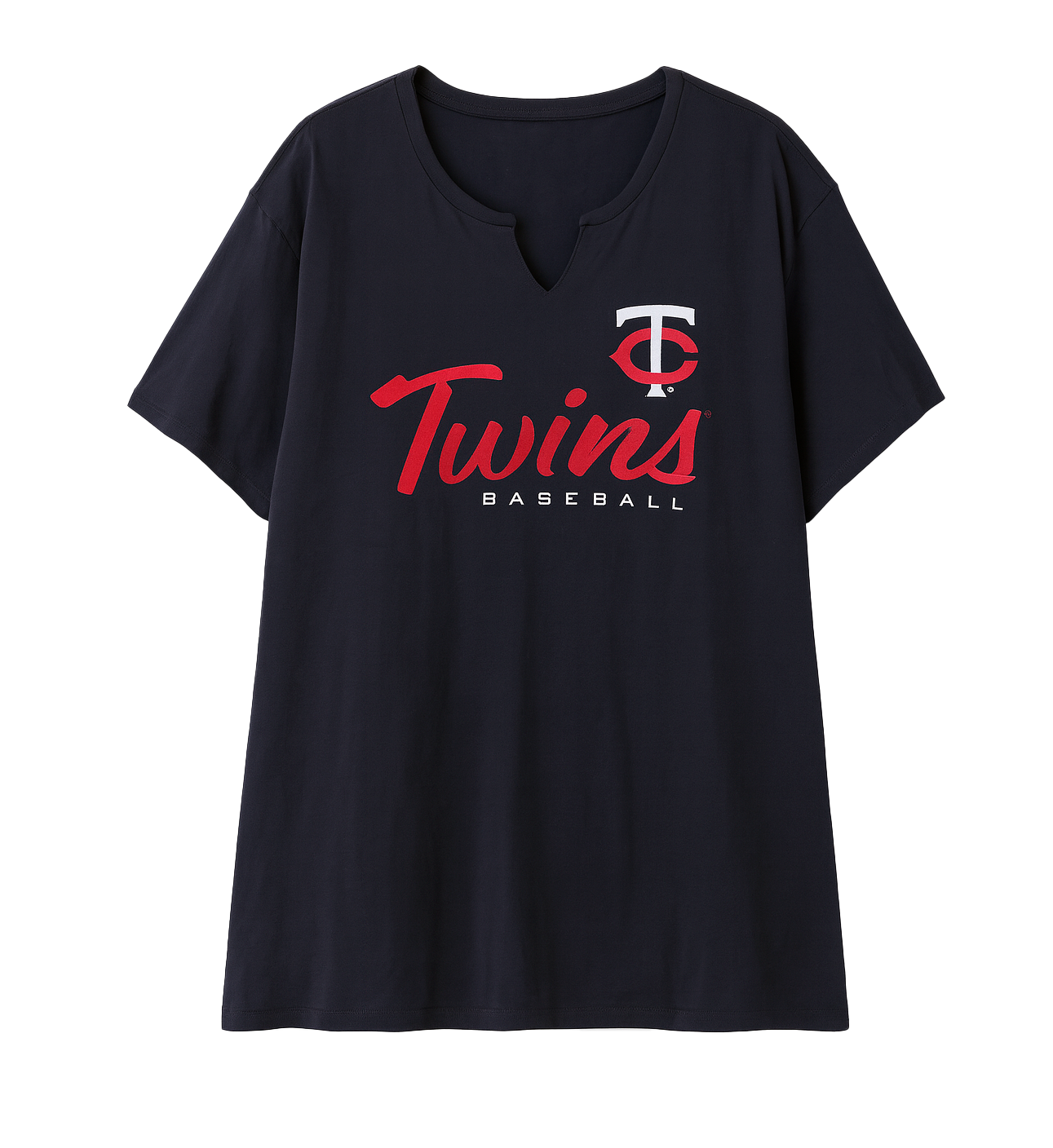WOMENS FANATICS TWINS MLB T-SHIRT NAVY - HMLBKK0SS-TW