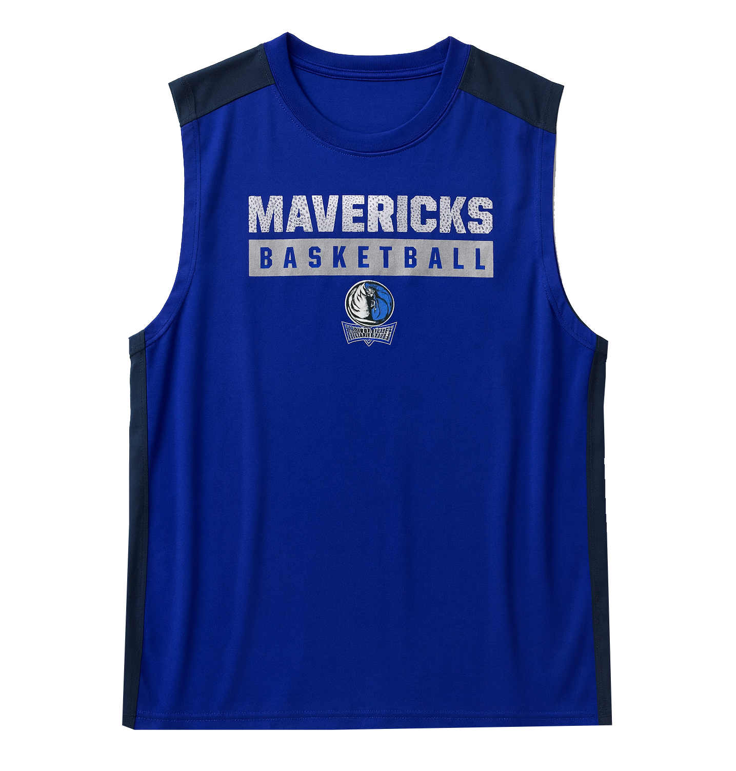 FANATICS MAVERICKS NBA MUSCLE TANK TOP ROYAL/NAVY - NBA1220MUSDO