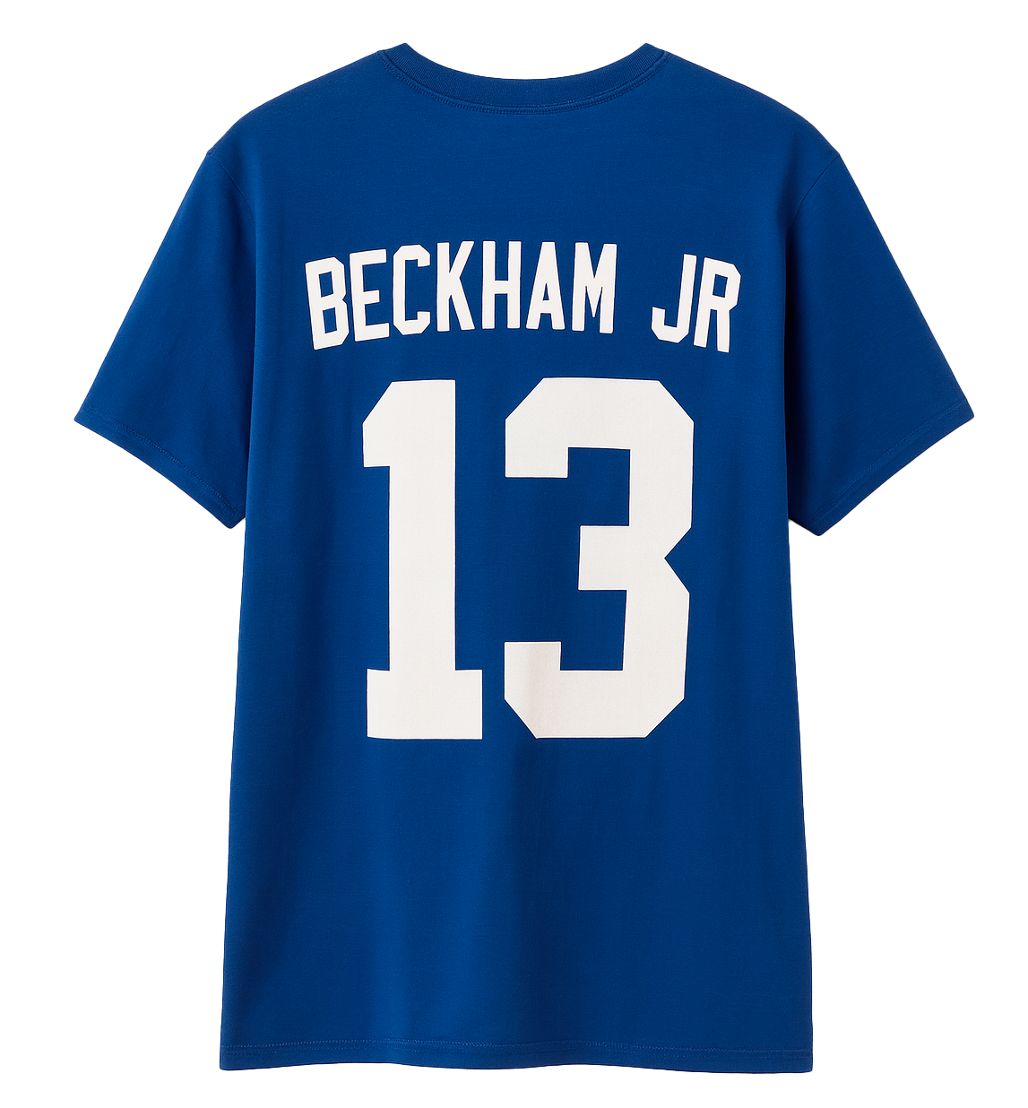 FANATICS NY GIANTS BECKHAM JR T-SHIRT ROYAL - NFLAYPLAYTBK