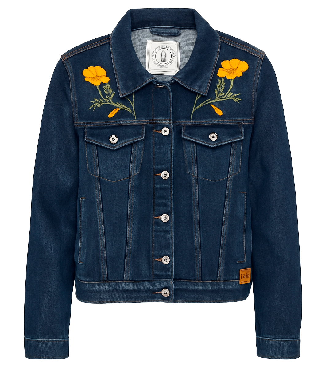 WOMENS IRON & RESIN DENIM JACKET INDIGO - 102791