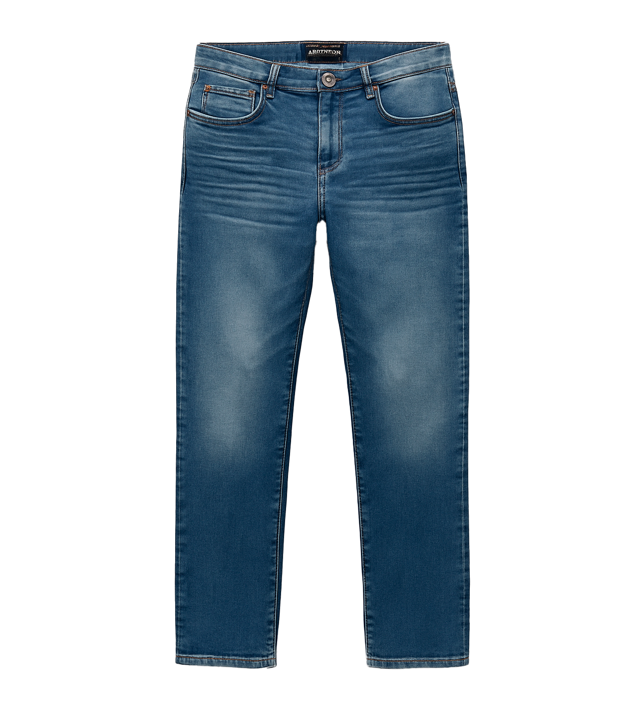 M. SOCIETY PREMIUM DENIM JEANS IR MD WASH - MS-80285