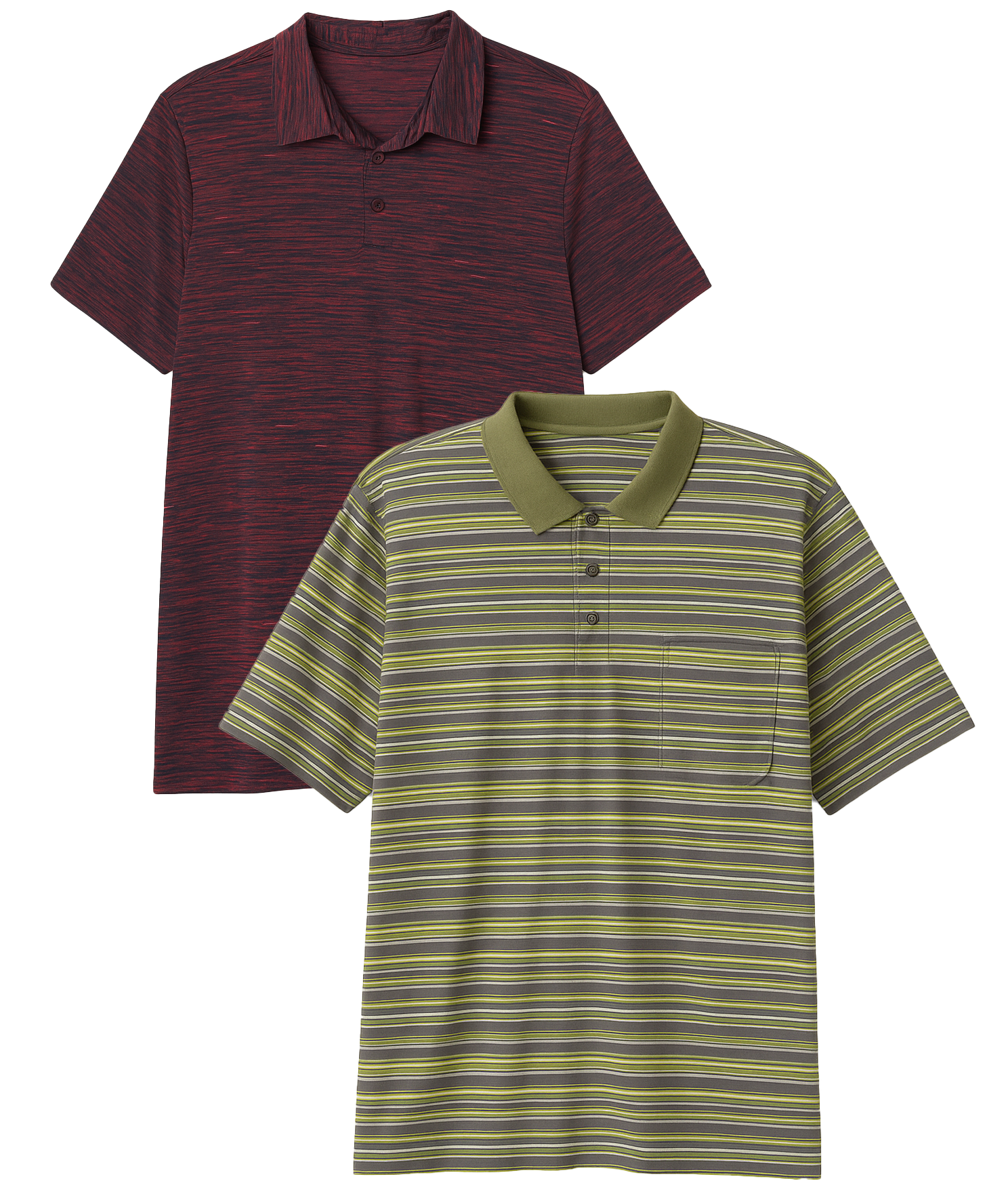 KING SIZE ASSORTED S/S POLO SHIRTS ASST - KINGPL8