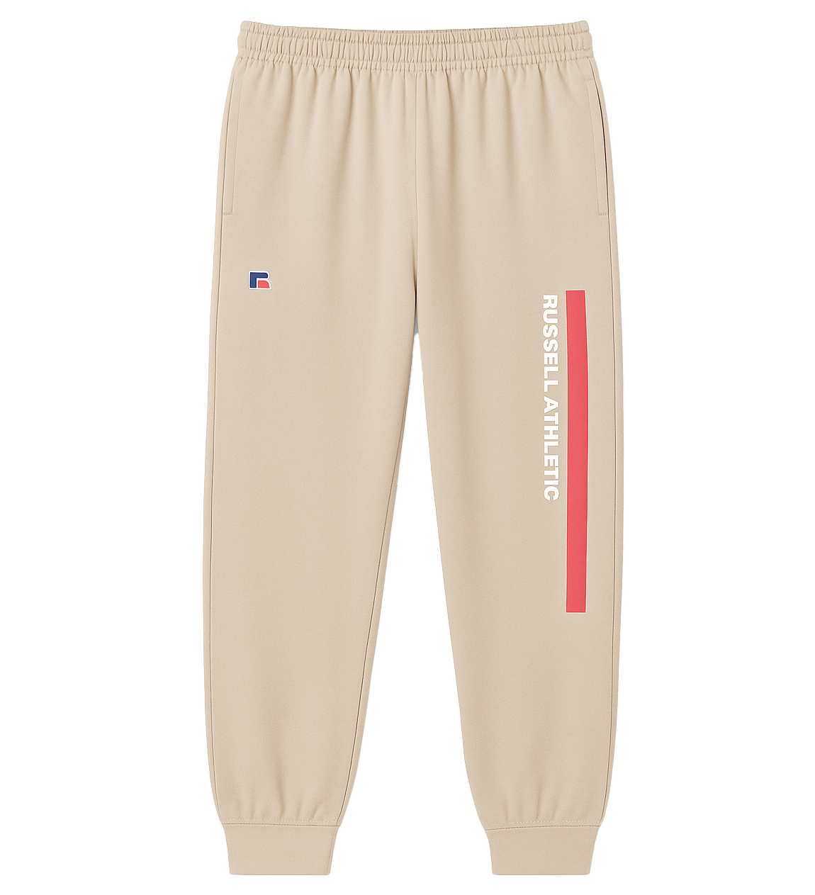 RUSSELL ATHLETIC JOGGER PANTS BEIGE - RUSFLCPT