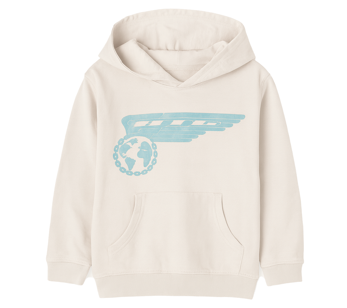 YOUTH HONOR THE GIFT HOODIE BONE - KHTG200350