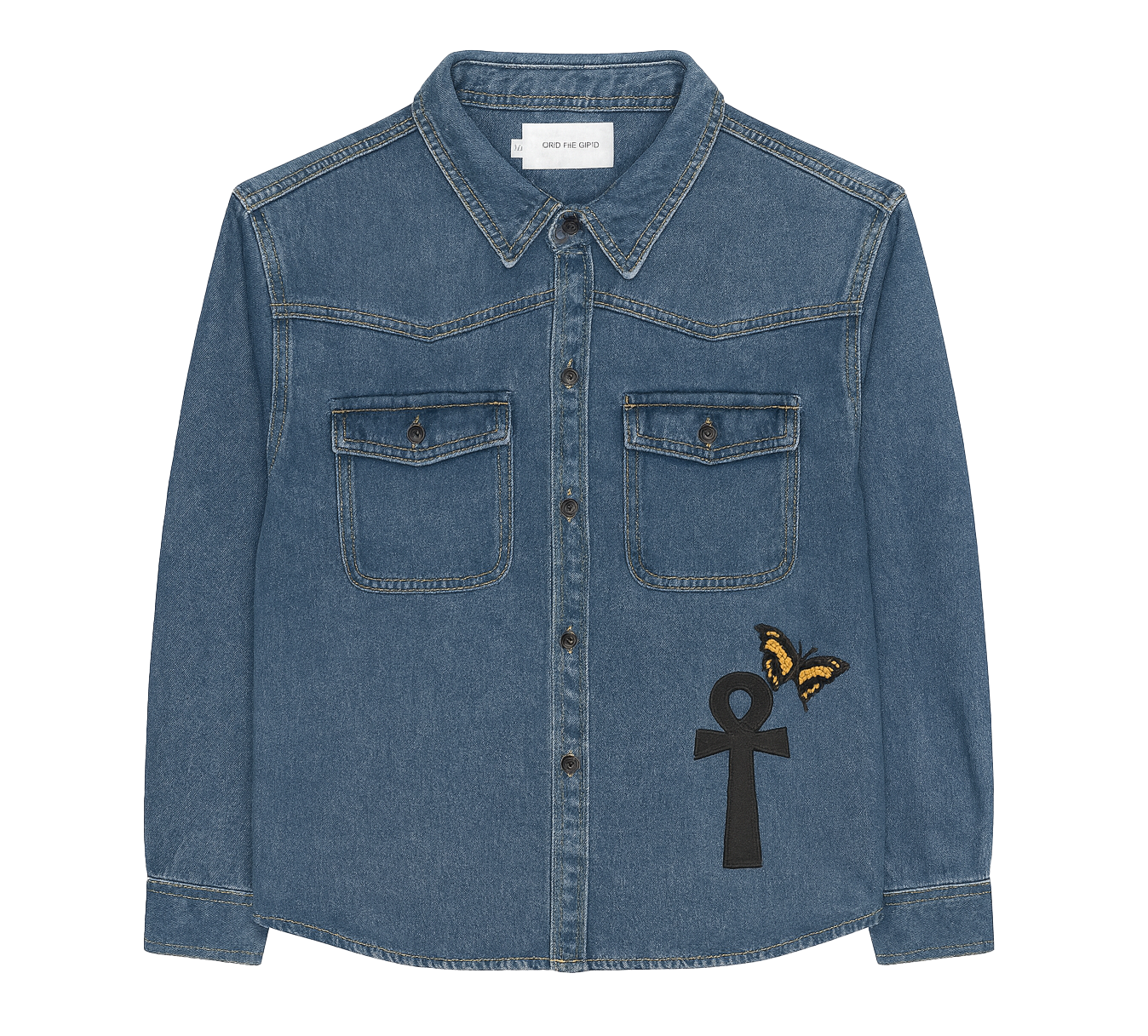 YOUTH HONOR THE GIFT DENIM B/D JACKET BLUE - KHTG210331
