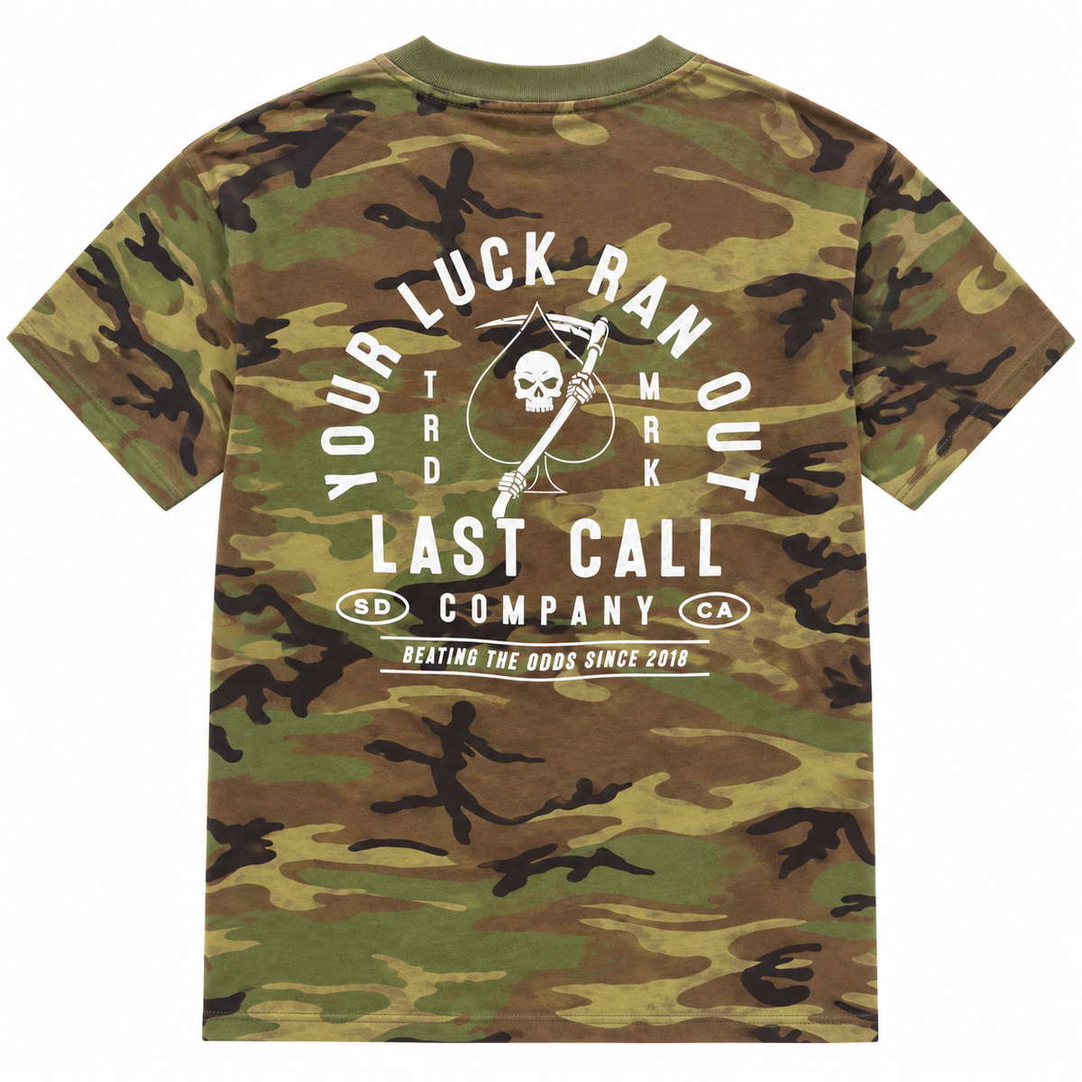 LAST CALL GRAPHIC T-SHIRT CAMO - LCSSTA