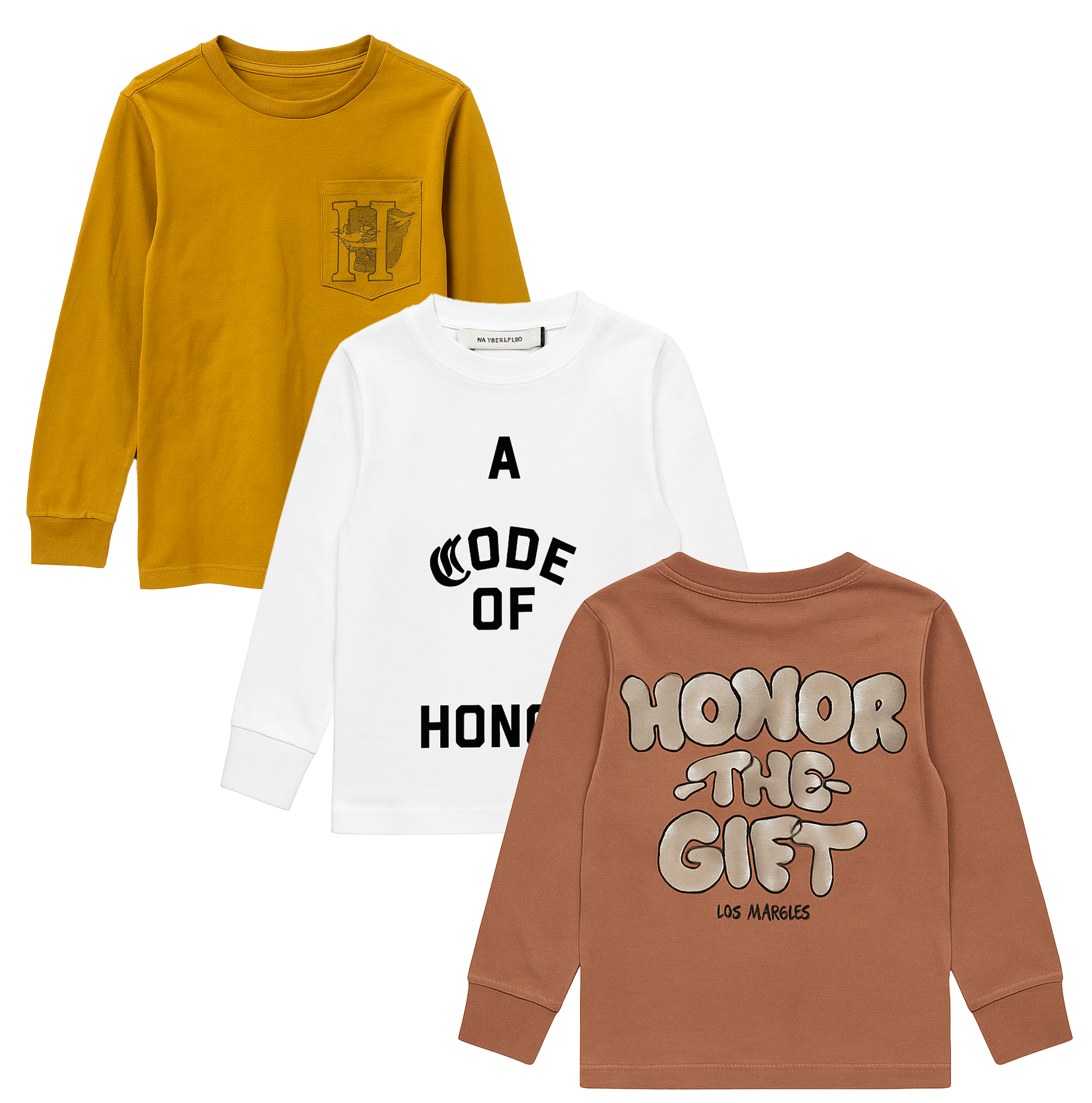 YOUTH HONOR THE GIFT ASSORTED L/S SHIRTS ASST - KHTG220441