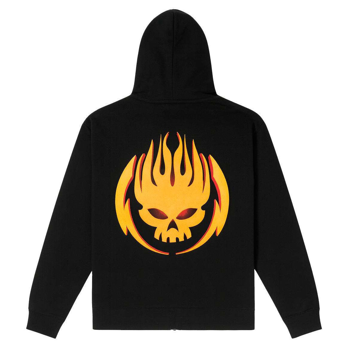 THE OFFSPRING ZIP HOODIE JACKET BLACK - TOSHD08