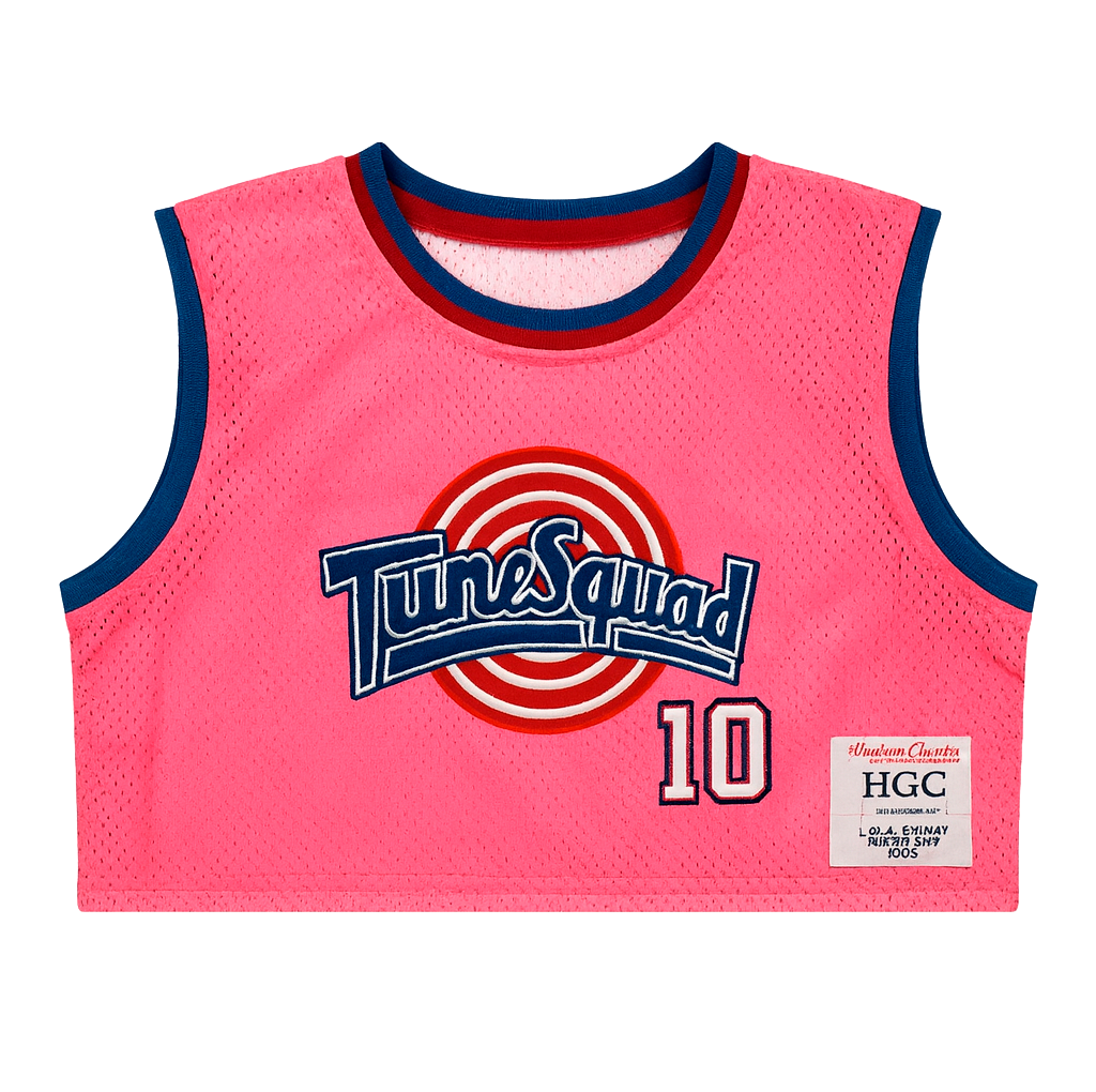 WOMENS HEADGEAR ASSORTED CROP TOP BASKETBALL JERSEYS ASST - HGC-CTJ-ASST