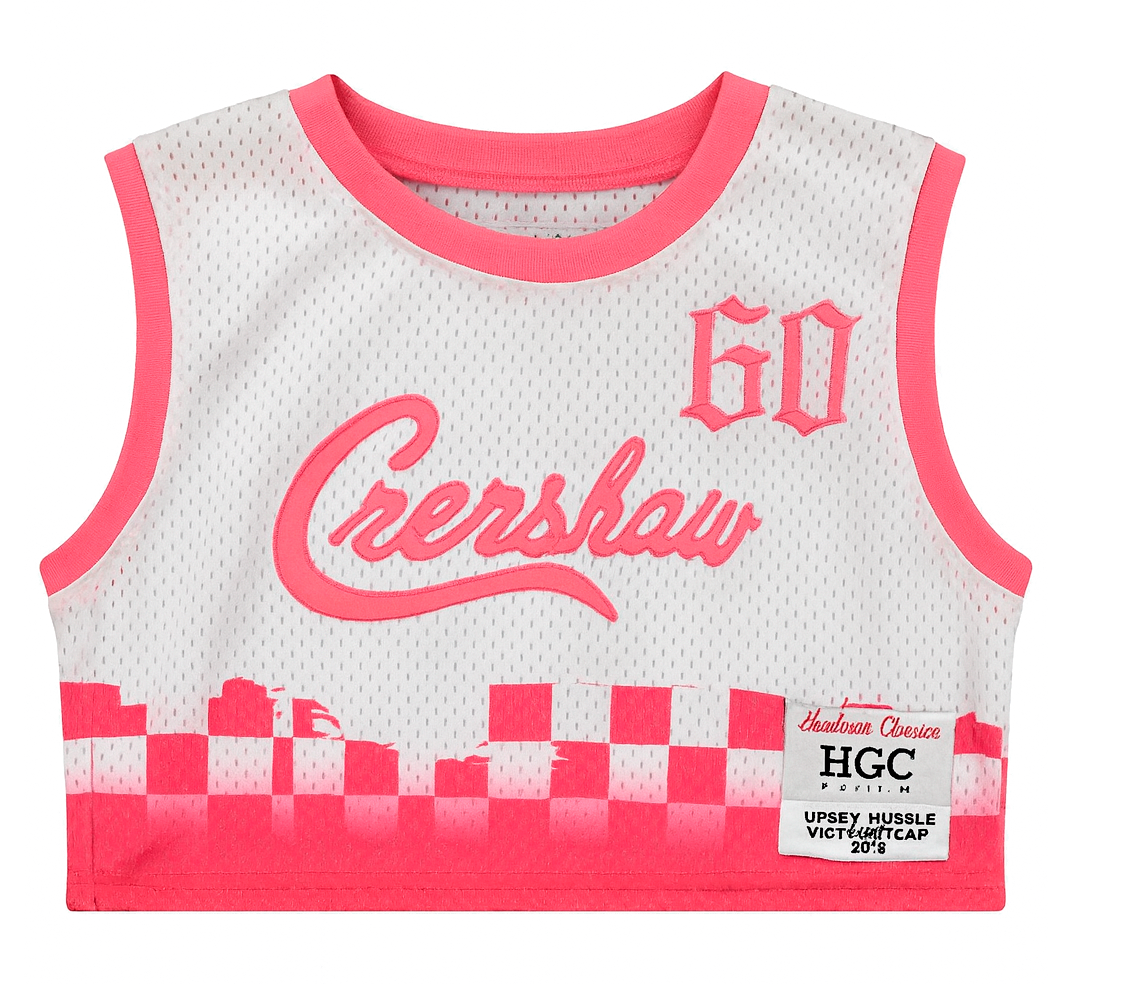 WOMENS HEADGEAR ASSORTED CROP TOP BASKETBALL JERSEYS ASST - HGC-CTJ-ASST
