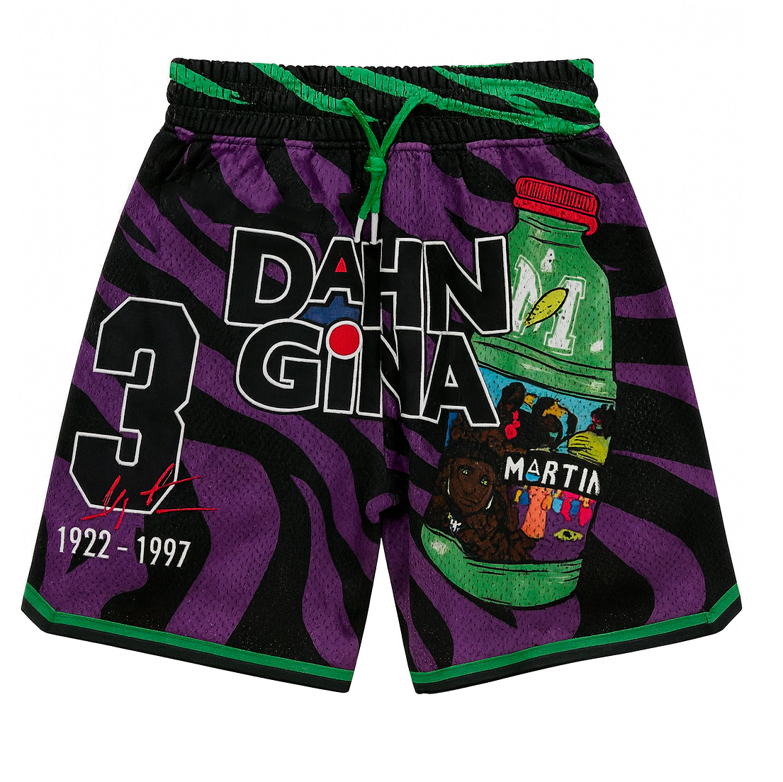 YOUTH HEADGEAR ASSORTED BASKETBALL JERSEY SHORTS ASST - HGC-YBS-ASST