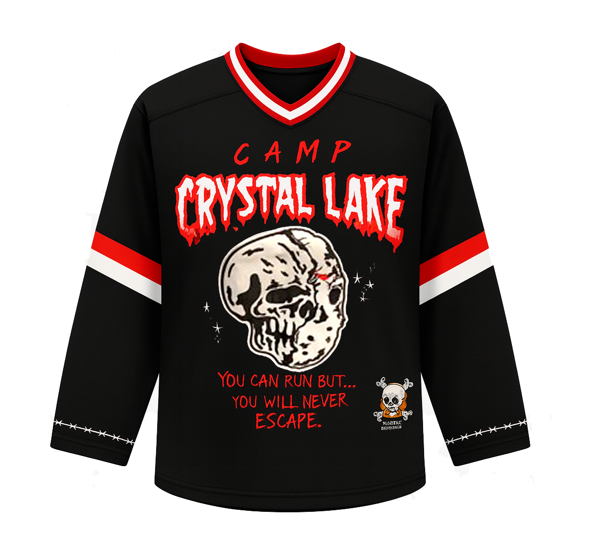 BRAND X GRAPHIC HOCKEY JERSEY BLACK - BX002-HKY-01