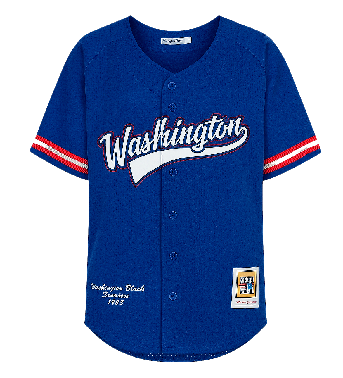 HEADGEAR WASHINGTON BLACK SENATORS BASEBALL JERSEY ROYAL - HGNL119-BBPAC-23