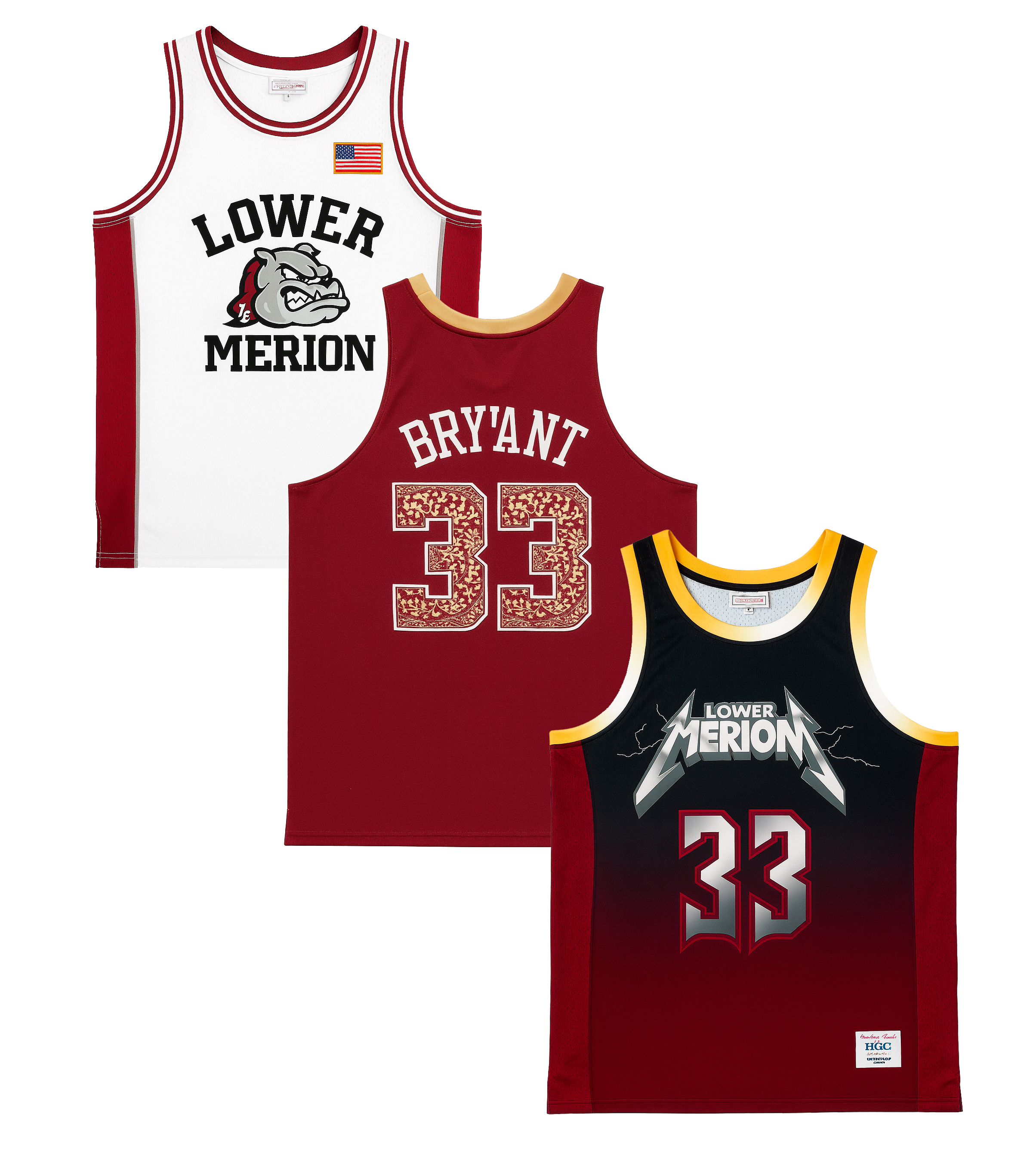 HEADGEAR ASSORTED KOBE BASKETBALL JERSEYS ASST - HGC-BBJ-KOBE