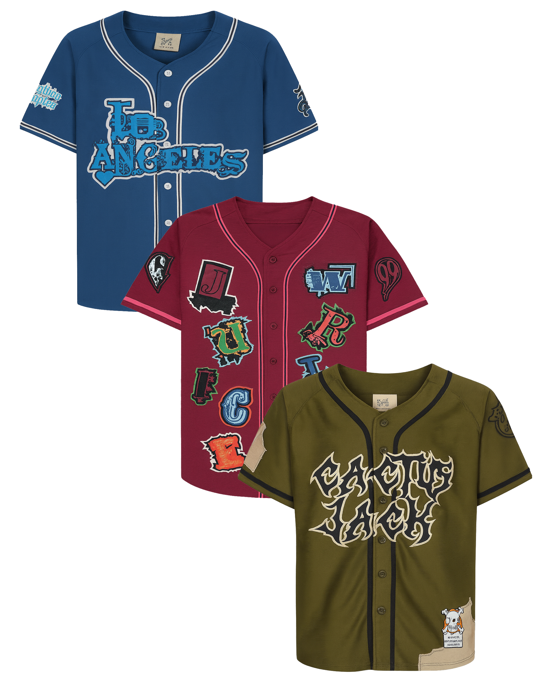 YOUTH BRAND X ASSORTED BASEBALL JERSEY ASST - BDX-YBAJ-ASST