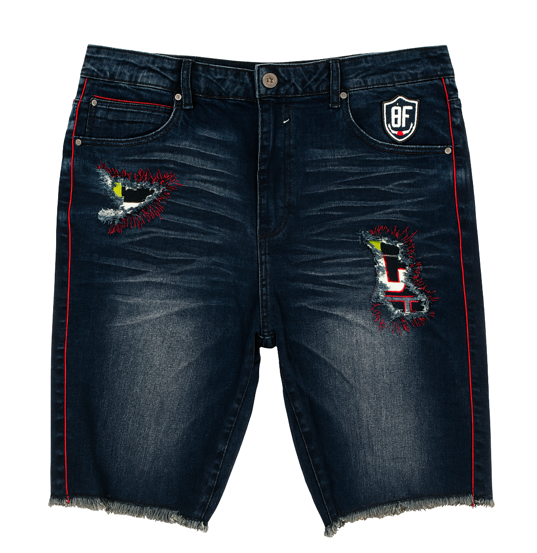 BORN FLY ASSORTED DENIM SHORTS ASST - BFDSHTA