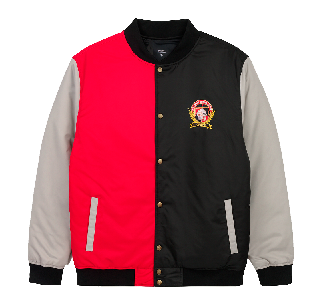 BORN FLY INSULATED BOMBER JACKET RED - B05O2755