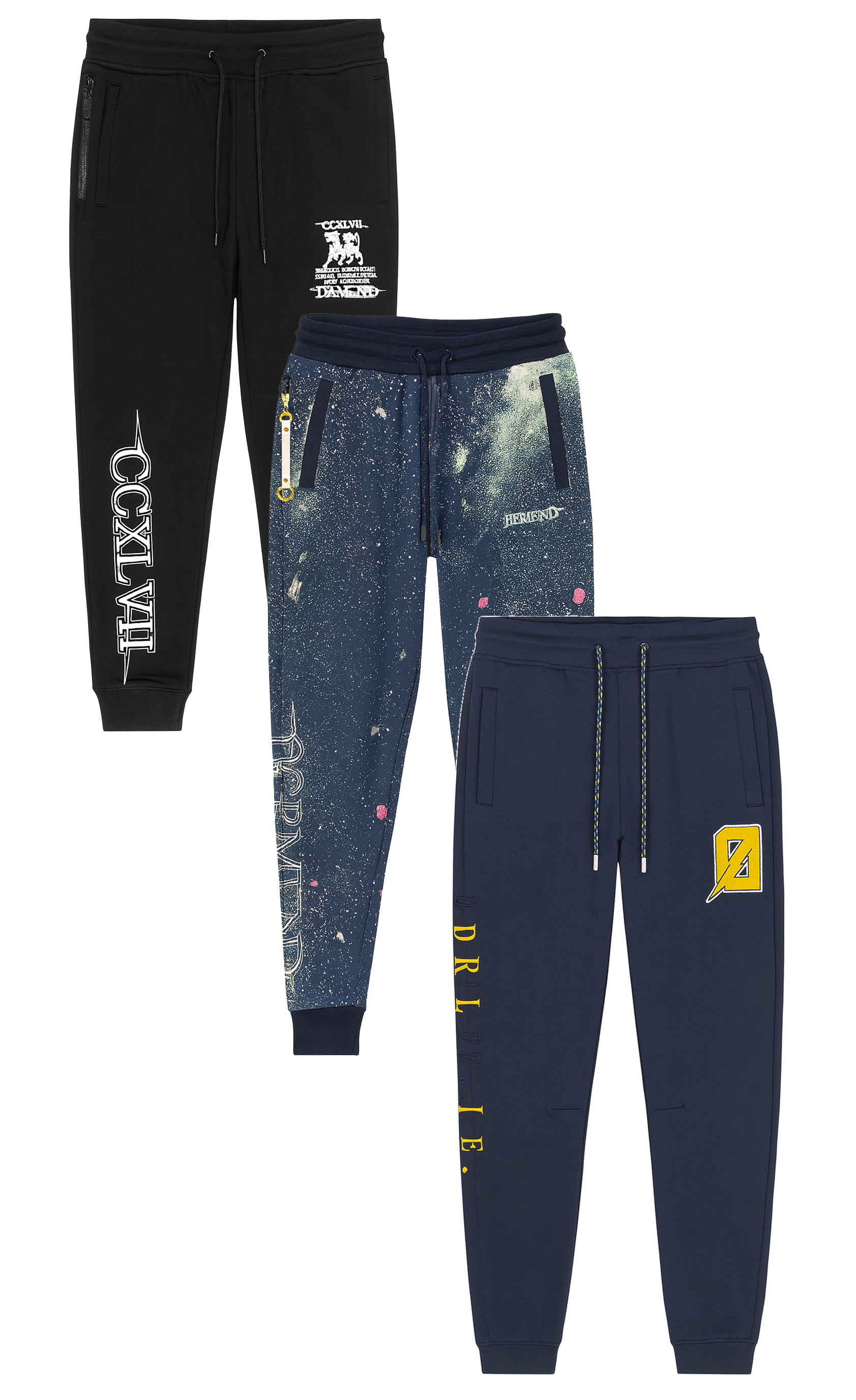 DREAMLAND ASSORTED JOGGER PANTS ASST - DLJGRA