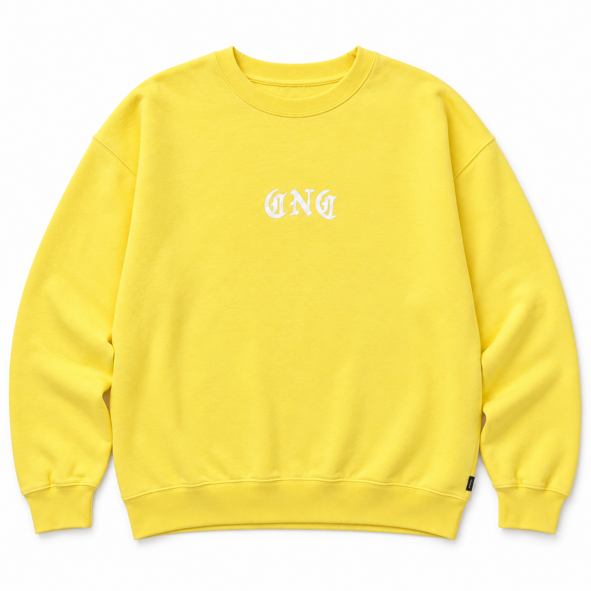 CROOKS & CASTLES CREWNECK YELLOW - DELIVER