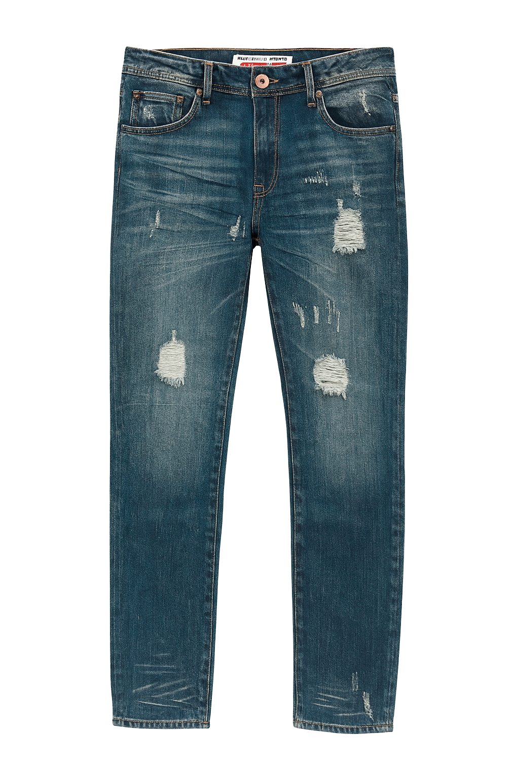 STONERS VINTAGE JEANS RELAXED FIT DENIM PANTS DIRTY INDIGO - SVJ0031