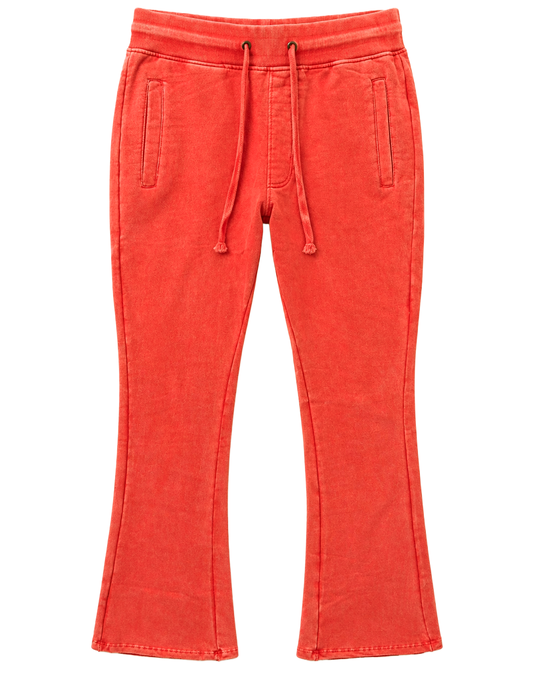 RINGSPUN STACKED FLAIR SWEATPANTS PANTS RED - 341-401
