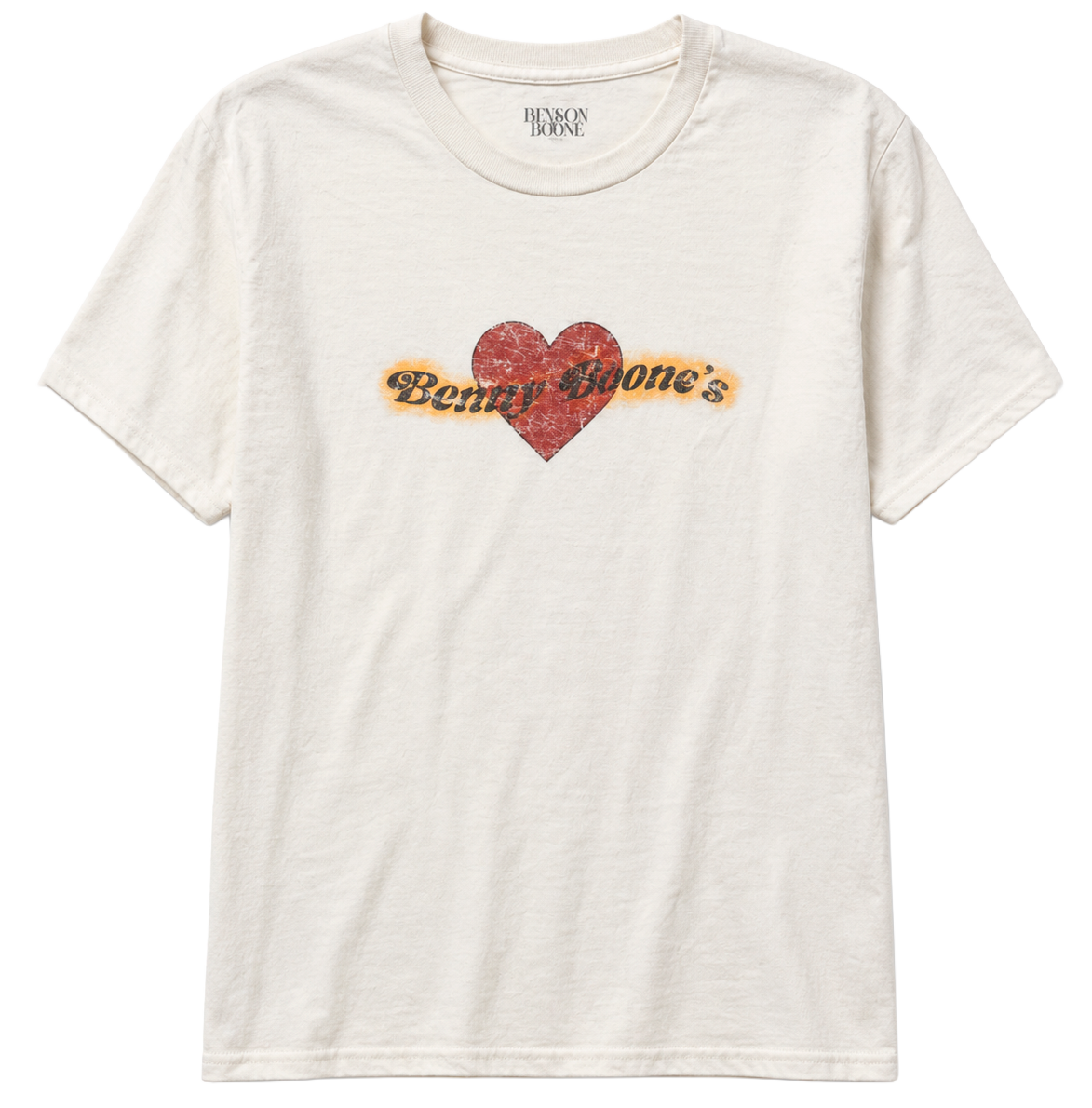 LICENSED BENSON BOONE T-SHIRT WHITE - AMERICAN HEART 2025