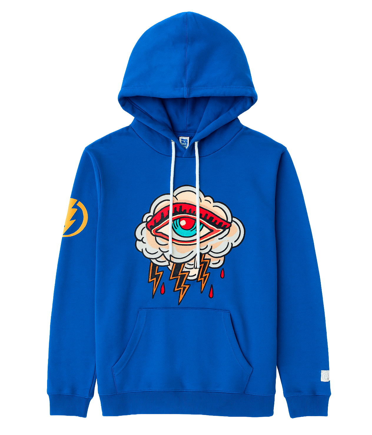 FIFTH LOOP HIGH VOLTAGE HOODIE HYPER ROYAL - FLH142