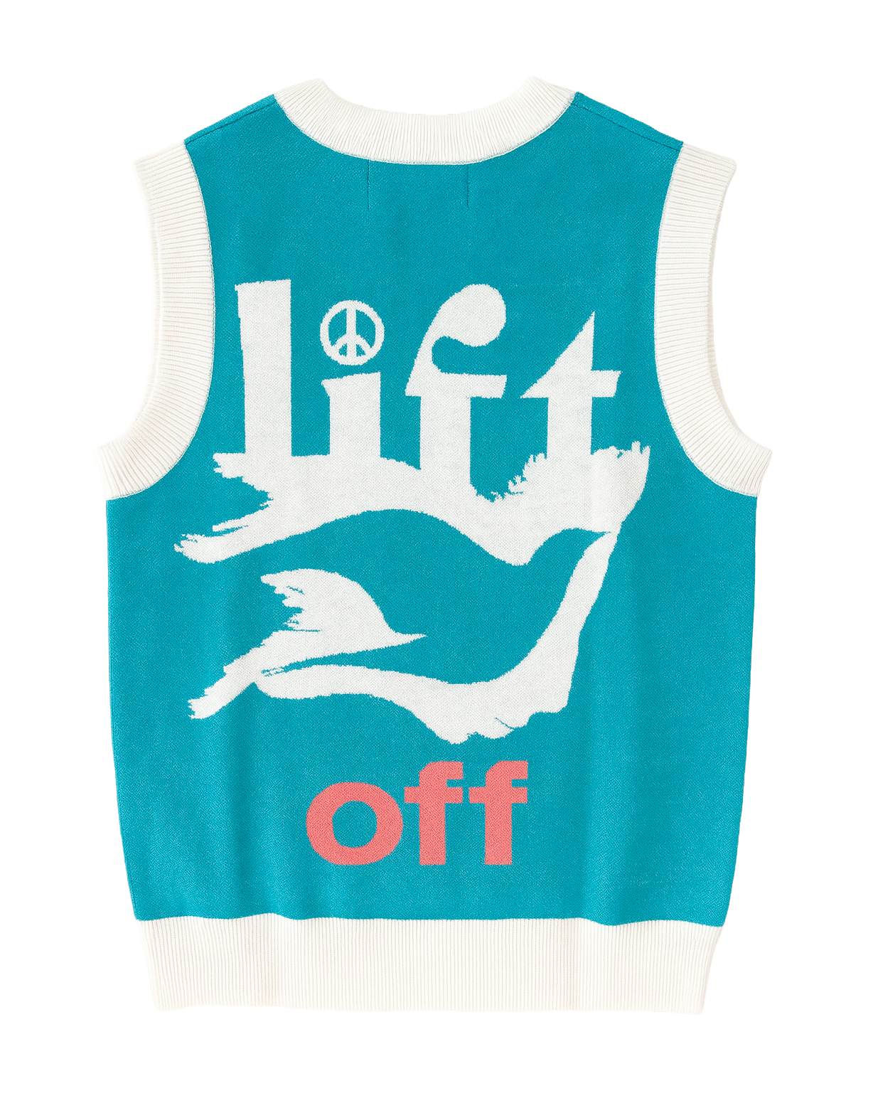 FIFTH LOOP KNIT SWEATER VEST HERITAGE BLUE - FLV302