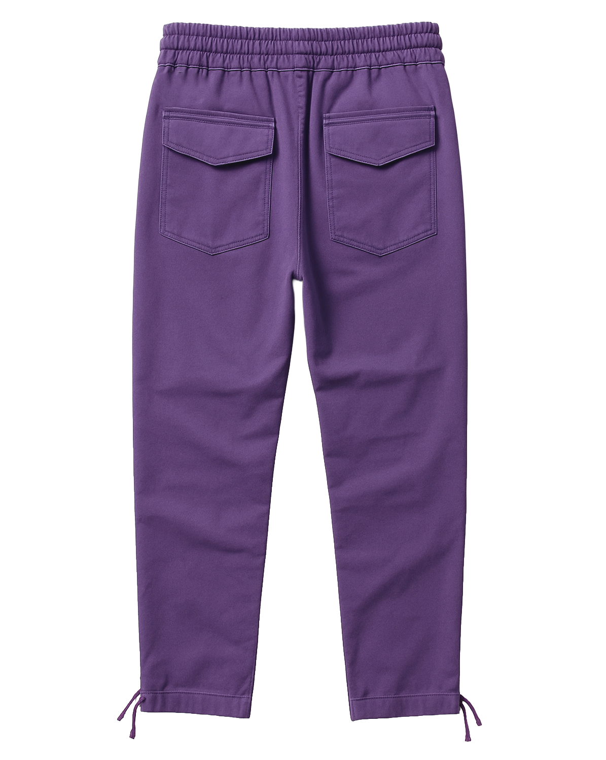 FIFTH LOOP RELAXED DENIM CARGO PANTS PURPLE - FLP302