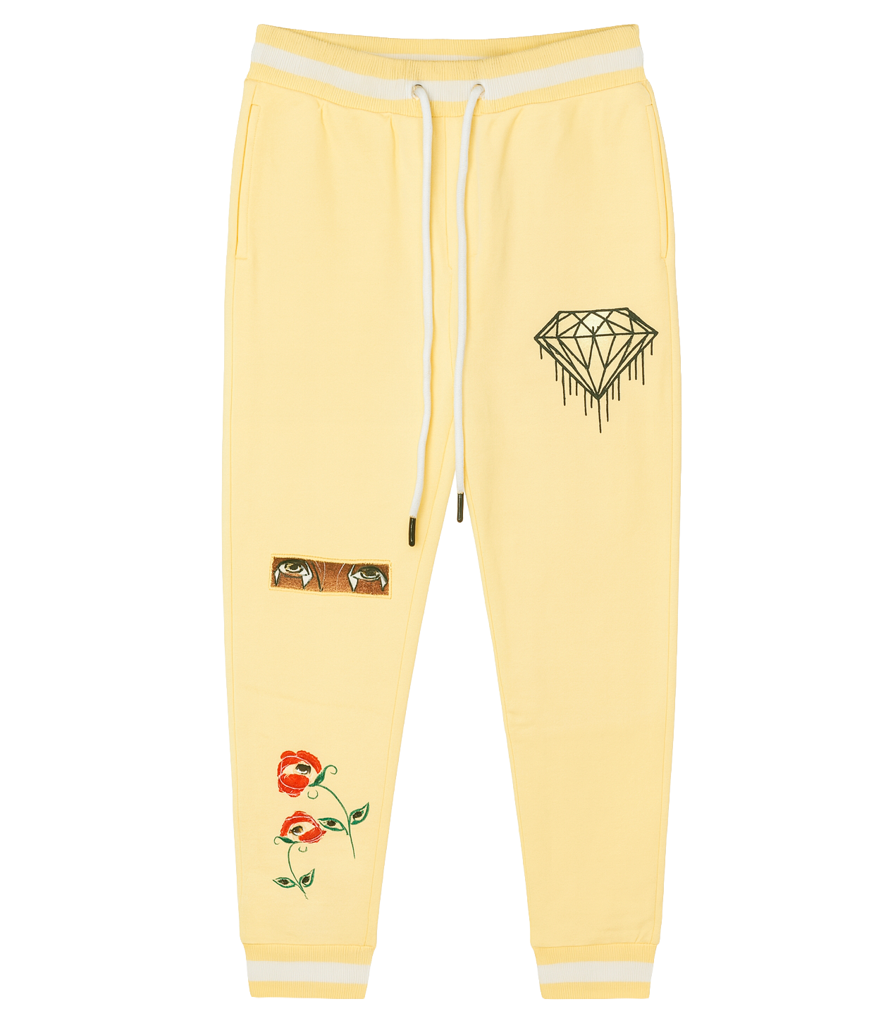 FIFTH LOOP CRYING DIAMOND JOGGER PANTS SUNSHINE - FLP131