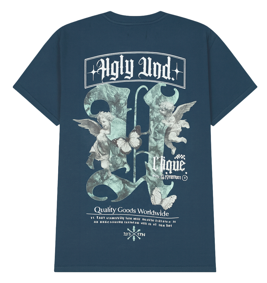 UNDERTD GRAPHIC T-SHIRT NAVY - US5106