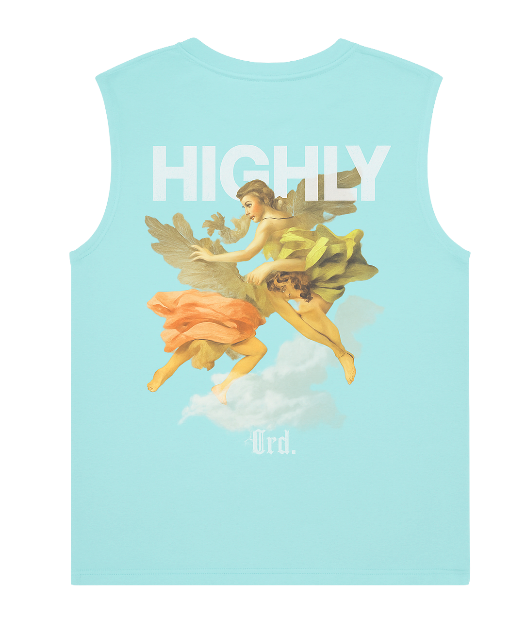 UNDERTD GRAPHIC TANK TOP SHIRT BLUE - US4119W